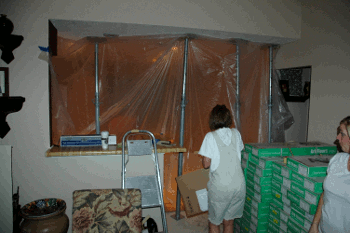 kitchen isolation barrier